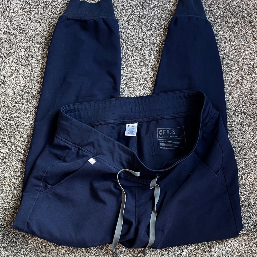Figs Zamora navy scrub Joggers
